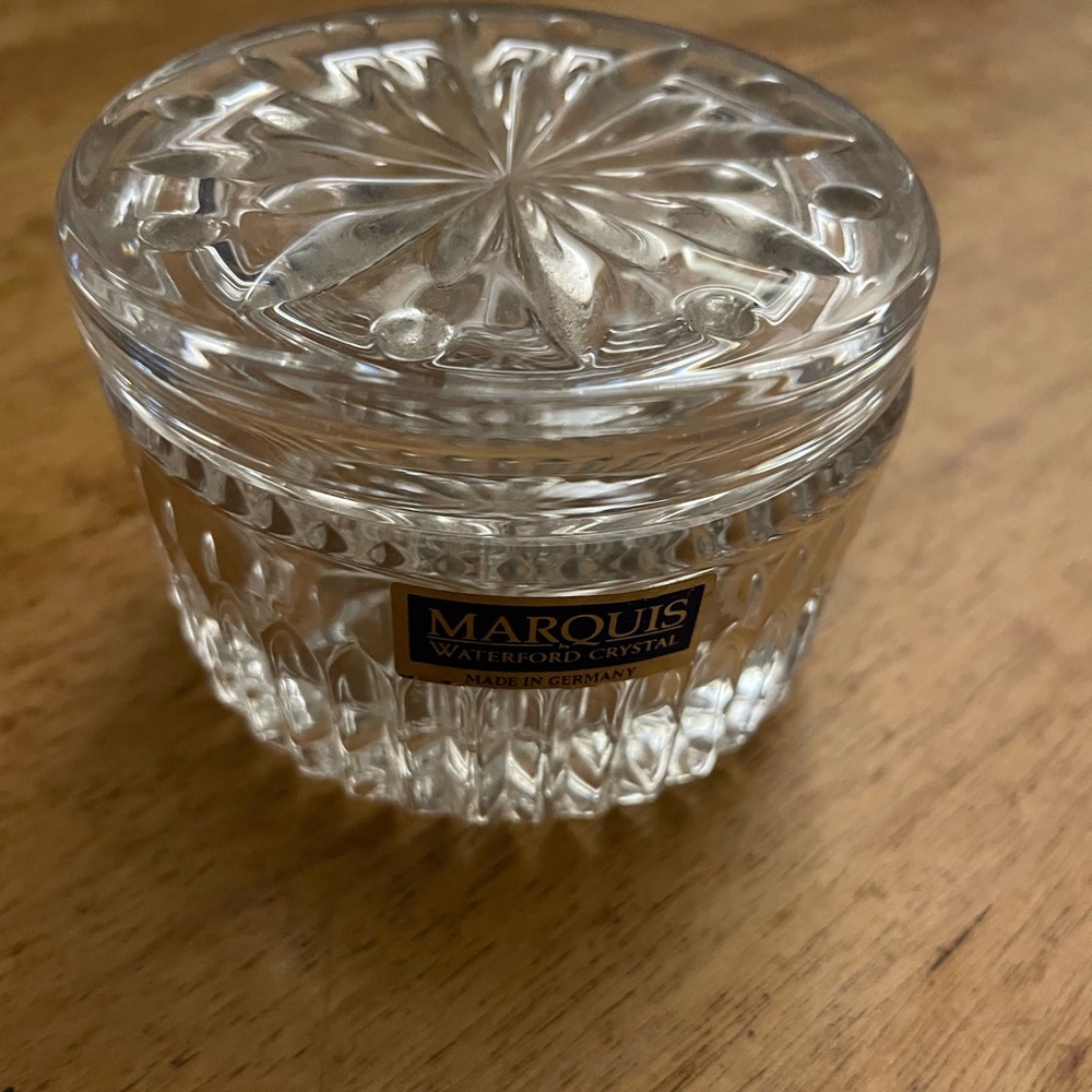 Waterford Marquis trinket box